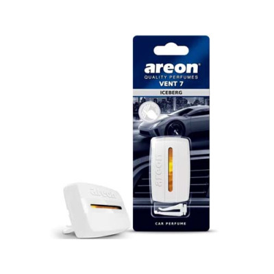 Ароматизатор воздуха автомобильный Areon Vent 7 Iceberg жидкость на дефлектор
