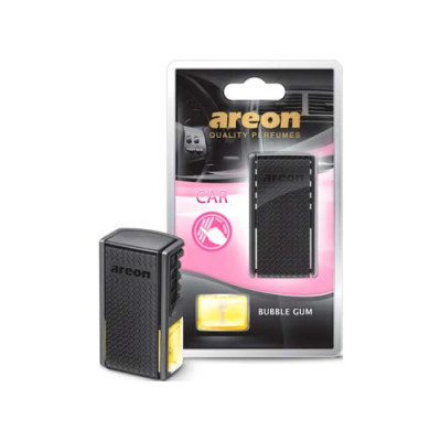 Ароматизатор воздуха автомобильный Areon Blister Bubble Gum жидкость на дефлектор