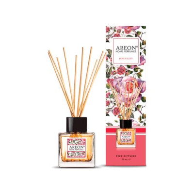 Аромадиффузор Areon Home Perfume STICKS Botanic 50мл Rose Valley