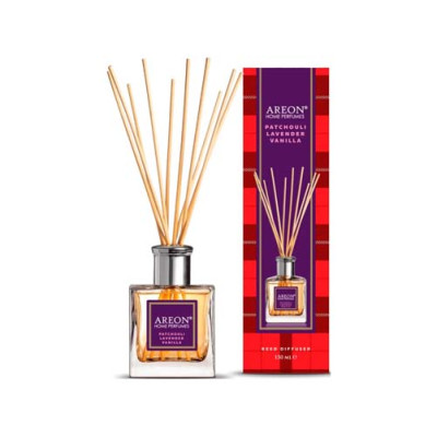 Аромадиффузор Areon Home Perfume STICKS Reed 150мл Patchouli Lavender Vanilla