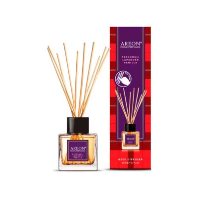 Аромадиффузор Areon Home Perfume STICKS Reed 50мл Patchouli Lavender Vanilla