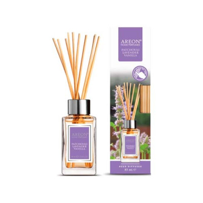 Аромадиффузор Areon Home Perfume STICKS 85мл Patchouli Lavender Vanilla