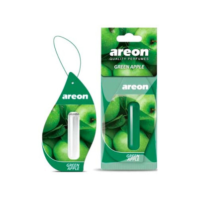 Ароматизатор воздуха автомобильный Areon Refreshment Liquid Green Apple 5мл капсула