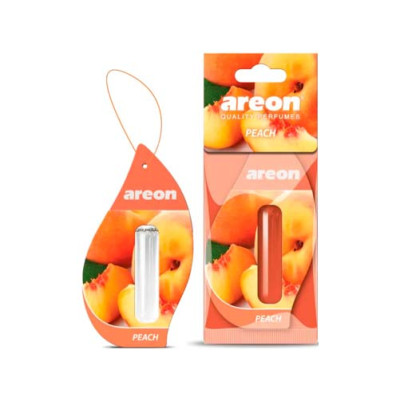 Ароматизатор воздуха автомобильный Areon Refreshment Liquid Peach 5мл капсула