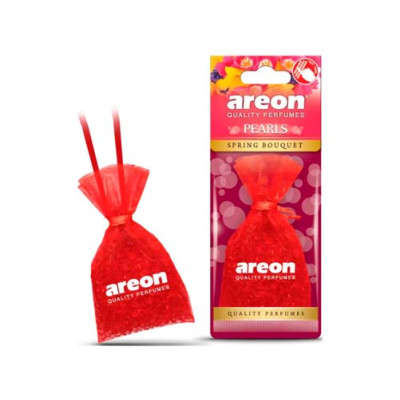 Ароматизатор воздуха автомобильный Areon PEARLS Spring Bouquet мешочек Ароматизатор воздуха автомобильный Areon PEARLS Spring Bouquet мешочек