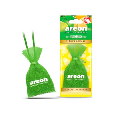 Ароматизатор воздуха автомобильный Areon PEARLS Citrus Squash мешочек Ароматизатор воздуха автомобильный Areon PEARLS Citrus Squash мешочек