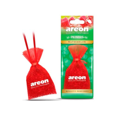 Ароматизатор воздуха автомобильный Areon PEARLS Watermelon мешочек