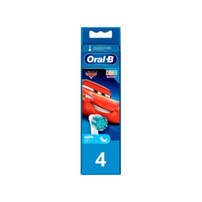 Комплект насадок для электрической зубной щетки Oral-B Cars/Princess Mix 4 шт