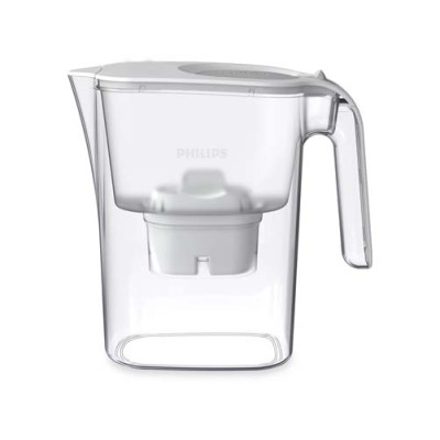 Фильтр-кувшин для воды, Philips, White, объем 3,0л, Эл.таймер замены картриджа, Ресурс фильтра 200л