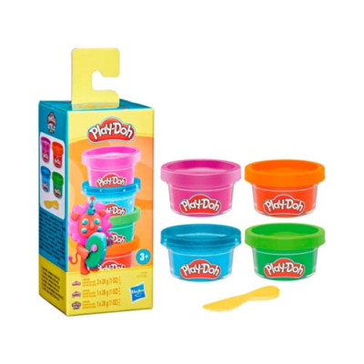 Пластилин для лепки Hasbro Play-Doh 4 банки