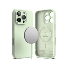 Чехол RINGKE SILICONE MAGNETIC MAGSAFE для IPHONE 16 PRO SOFT MINT
