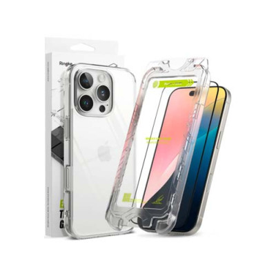 Защитное стекло RINGKE EASY SLIDE 2шт для IPHONE 16 PRO BLACK