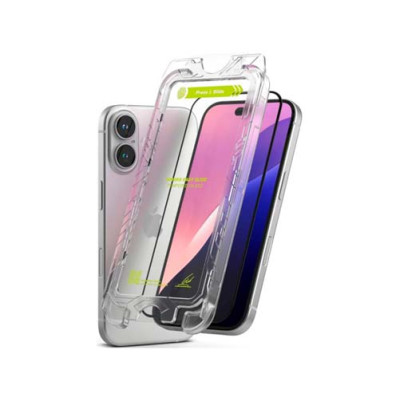 Защитное стекло RINGKE EASY SLIDE 2шт для IPHONE 15 / 16 BLACK