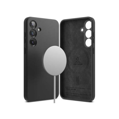 Чехол RINGKE SILICONE MAGNETIC для Galaxy S25 BLACK Чехол RINGKE SILICONE MAGNETIC для Galaxy S25 BLACK