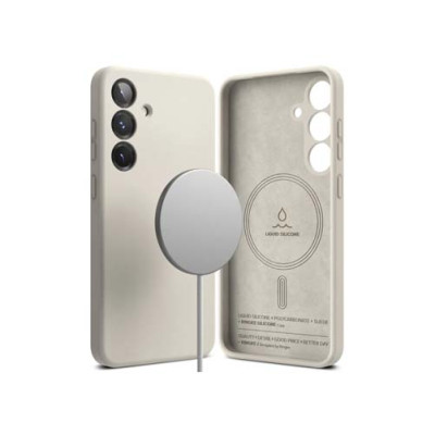 Чехол RINGKE SILICONE MAGNETIC для Galaxy S25 STONE Чехол RINGKE SILICONE MAGNETIC для Galaxy S25 STONE