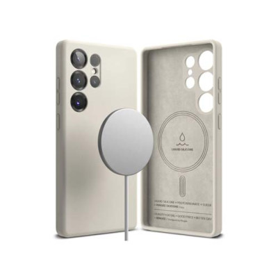 Чехол RINGKE SILICONE MAGNETIC для Galaxy S25 Ultra STONE