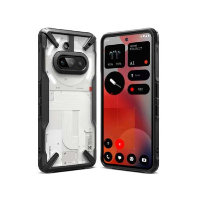 Чехол RINGKE FUSION X для Nothing Phone (3a) BLACK