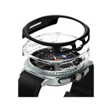 Чехол RINGKE SLIM для Galaxy Watch 8 Classic 46mm CLEAR(1шт) + MATTE BLACK(1шт)
