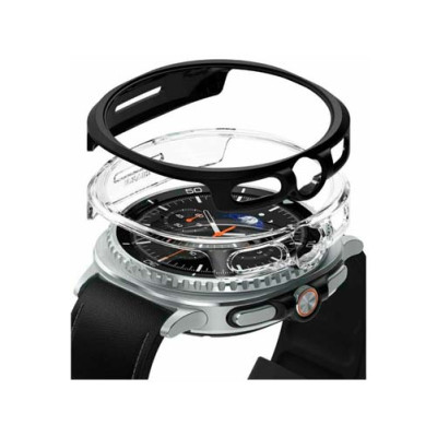 Чехол RINGKE SLIM для Galaxy Watch 8 Classic 46mm CLEAR(1шт) + MATTE BLACK(1шт) Чехол RINGKE SLIM для Galaxy Watch 8 Classic 46mm CLEAR(1шт) + MATTE BLACK(1шт)
