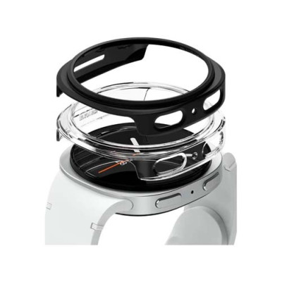 Чехол RINGKE SLIM для Galaxy Watch 8 44mm CLEAR(1шт) + MATTE BLACK(1шт) Чехол RINGKE SLIM для Galaxy Watch 8 44mm CLEAR(1шт) + MATTE BLACK(1шт)
