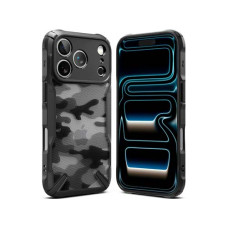 Чехол RINGKE FUSION X для iPhone 17 Pro Max CAMO BLACK Чехол RINGKE FUSION X для iPhone 17 Pro Max CAMO BLACK