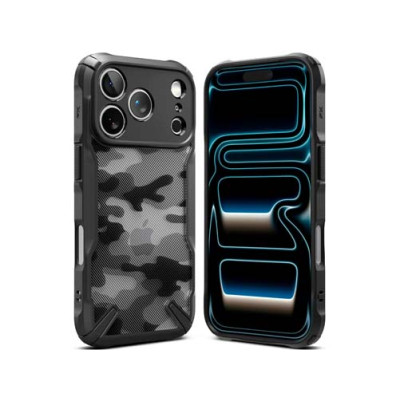 Чехол RINGKE FUSION X для iPhone 17 Pro Max CAMO BLACK