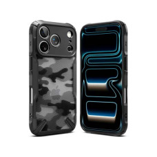Чехол RINGKE FUSION X для iPhone 17 Pro CAMO BLACK Чехол RINGKE FUSION X для iPhone 17 Pro CAMO BLACK