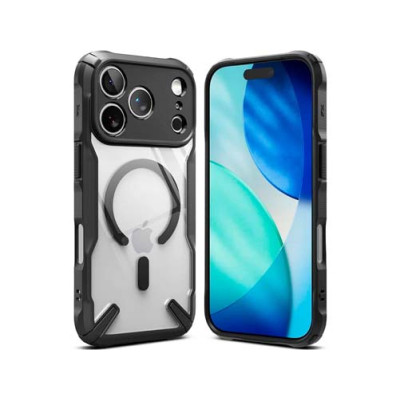Чехол RINGKE FUSION X MAGNETIC для iPhone 17 Pro BLACK