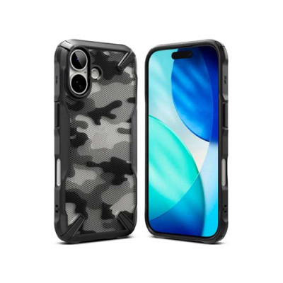 Чехол RINGKE FUSION X для iPhone 17 CAMO BLACK