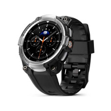 Ремешок с чехлом RINGKE Rugged Gear для Galaxy Watch 8 Classic 46mm BLACK