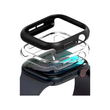 Чехол RINGKE SLIM для Apple Watch 11 / 10 42 mm CLEAR(1шт) + MATTE BLACK(1шт) Чехол RINGKE SLIM для Apple Watch 11 / 10 42 mm CLEAR(1шт) + MATTE BLACK(1шт)