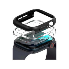 Чехол RINGKE SLIM для Apple Watch 11 / 10 46 mm CLEAR(1шт) + MATTE BLACK(1шт) Чехол RINGKE SLIM для Apple Watch 11 / 10 46 mm CLEAR(1шт) + MATTE BLACK(1шт)