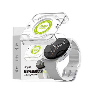 Защитное стекло RINGKE TEMPERED GLASS PRO 2шт для Galaxy Watch 8 40mm Защитное стекло RINGKE TEMPERED GLASS PRO 2шт для Galaxy Watch 8 40mm