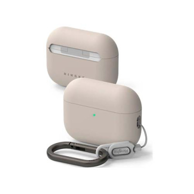 Чехол RINGKE Silicone для AirPods Pro 3 STONE