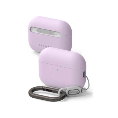 Чехол RINGKE Silicone для AirPods Pro 3 LIGHT PURPLE