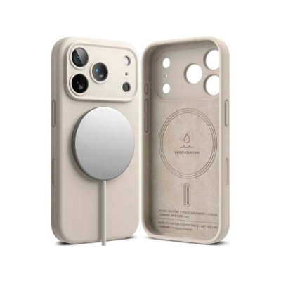 Чехол RINGKE SILICONE MAGNETIC для iPhone 17 Pro STONE
