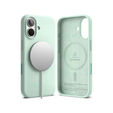 Чехол RINGKE SILICONE MAGNETIC для iPhone 17 SOFT MINT