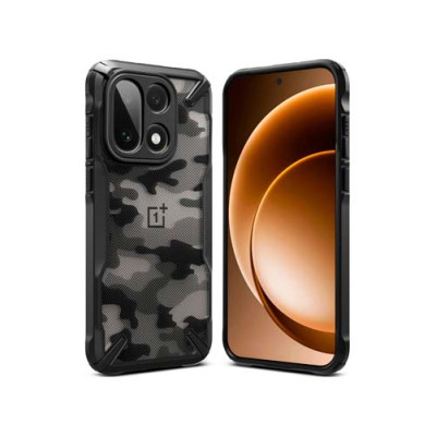 Чехол RINGKE FUSION X для OnePlus 15 CAMO BLACK Чехол RINGKE FUSION X для OnePlus 15 CAMO BLACK
