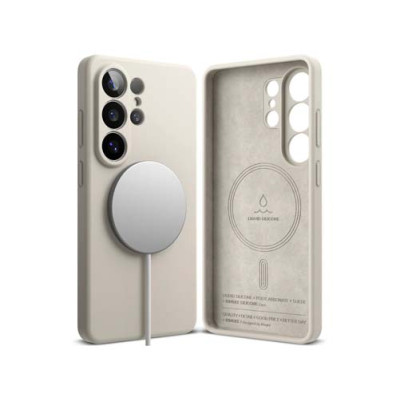 Чехол RINGKE SILICONE MAGNETIC для Galaxy S26 Ultra STONE