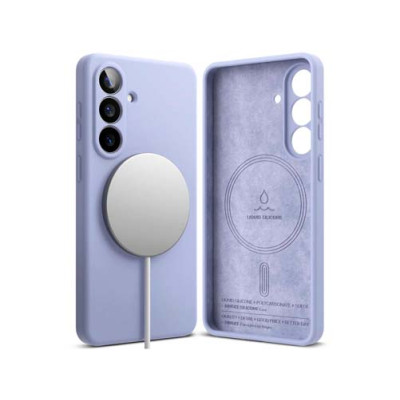 Чехол RINGKE SILICONE MAGNETIC для Galaxy S26 LAVENDER