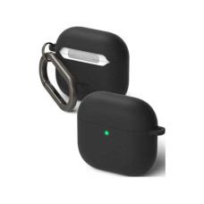 Чехол RINGKE Silicone для AirPods 4 BLACK Чехол RINGKE Silicone для AirPods 4 BLACK