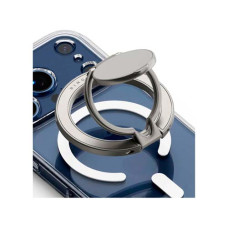 Магнитное MagSafe кольцо-держатель Ringke Dual Magnetic Smart Holder SATIN SILVER