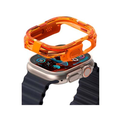 Чехол RINGKE Ringke Fusion Bumper для Apple Watch Ultra 3 / 2 / 1 NEON ORANGE