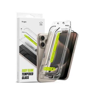 Защитное стекло RINGKE EASY SLIDE 2шт для iPhone 15 Pro Max