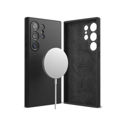 Чехол RINGKE SILICONE MAGNETIC для Galaxy S24 BLACK
