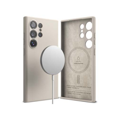 Чехол RINGKE SILICONE MAGNETIC для Galaxy S24 Ultra STONE