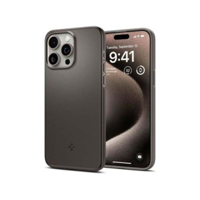 Чехол SPIGEN THIN FIT для IPHONE 15 PRO MAX GUNMETAL