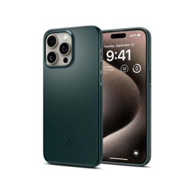 Чехол SPIGEN THIN FIT для IPHONE 15 PRO MAX ABYSS GREEN