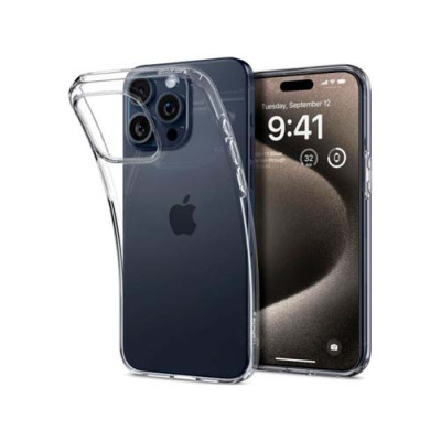 Чехол SPIGEN LIQUID CRYSTAL для IPHONE 15 PRO MAX CRYSTAL CLEAR