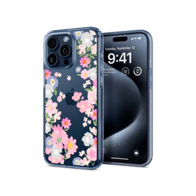 Чехол SPIGEN LIQUID CRYSTAL для IPHONE 15 PRO BLOSSOM